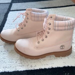 Pink Timberlands